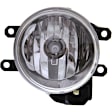 3-Piece Kit, Front, Driver and Passenger Side Halogen Fog Light, With bulb(s), North America Built Vehicle, Includes (1) Bumper Trim and (2) Fog Light