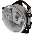 3-Piece Kit, Front, Driver and Passenger Side Halogen Fog Light, With bulb(s), North America Built Vehicle, Includes (1) Bumper Trim and (2) Fog Light