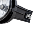 3-Piece Kit, Front, Driver and Passenger Side Halogen Fog Light, With bulb(s), New Body Style, Includes (1) Bumper Trim and (2) Fog Light