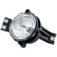 3-Piece Kit, Front, Driver and Passenger Side Halogen Fog Light, With bulb(s), New Body Style, Includes (1) Bumper Trim and (2) Fog Light