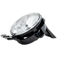 3-Piece Kit, Front, Driver and Passenger Side Halogen Fog Light, With bulb(s), New Body Style, Includes (1) Bumper Trim and (2) Fog Light