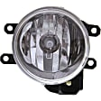3-Piece Kit, Front, Driver and Passenger Side Halogen Fog Light, With bulb(s), North America Built Vehicle, Includes (1) Bumper Trim and (2) Fog Light
