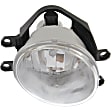 3-Piece Kit, Front, Driver and Passenger Side Halogen Fog Light, With bulb(s), North America Built Vehicle, Includes (1) Bumper Trim and (2) Fog Light