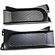 3-Piece Kit Front, Driver and Passenger Side Halogen Fog Light, With bulb(s), Includes (1) Bumper Trim and (2) Fog Light