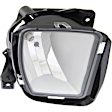 4-Piece Kit, Front, Driver and Passenger Side Halogen Fog Light, With bulb(s), Includes (2) Bumper Trim and (2) Fog Light