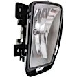 4-Piece Kit, Front, Driver and Passenger Side Halogen Fog Light, With bulb(s), Includes (2) Bumper Trim and (2) Fog Light