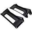 4-Piece Kit, Front, Driver and Passenger Side Halogen Fog Light, With bulb(s), Includes (2) Bumper Trim and (2) Fog Light