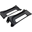 4-Piece Kit, Front, Driver and Passenger Side Halogen Fog Light, With bulb(s), Includes (2) Bumper Trim and (2) Fog Light