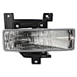 2001 Ford F-150 Lightning - 4-Piece Kit Front, Driver and Passenger Side Halogen Fog Light, With bulb(s), OE Replacement  Includes (2) Bumper Trim and (2) Fog Light