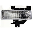 2001 Ford F-150 Lightning - 4-Piece Kit Front, Driver and Passenger Side Halogen Fog Light, With bulb(s), OE Replacement  Includes (2) Bumper Trim and (2) Fog Light