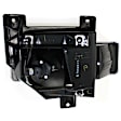 2001 Ford F-150 Lightning - 4-Piece Kit Front, Driver and Passenger Side Halogen Fog Light, With bulb(s), OE Replacement  Includes (2) Bumper Trim and (2) Fog Light