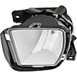 3-Piece Kit Front Valance with Fog Lights, Plastic, Textured, For Models With 2-Piece Bumper Type, Type 2