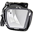 3-Piece Kit Front Valance with Fog Lights, Plastic, Textured, For Models With 2-Piece Bumper Type, Type 2