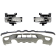 3-Piece Kit Front, Driver and Passenger Side Halogen Fog Light, With bulb(s), Includes (2) Fog Light and (1) Valance