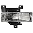 3-Piece Kit Front, Driver and Passenger Side Halogen Fog Light, With bulb(s), Includes (2) Fog Light and (1) Valance