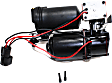 2004 Ford Crown Victoria Base - 3-Piece Kit Rear, Driver and Passenger Side Air Suspension Kit, For Non-Commercial Use, For Models With Rear Air Suspension  Includes (2) Air Spring and (1) Air Suspension Compressor