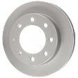Front Brake Disc and Pad Kit, Plain Surface