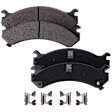 Front Brake Disc and Pad Kit, Plain Surface