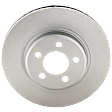 Front Brake Disc and Pad Kit, Plain Surface