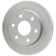 Front Brake Disc and Pad Kit, Plain Surface