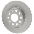 Rear Brake Disc and Pad Kit, Plain Surface