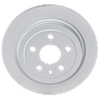 Front and Rear Brake Disc and Pad Kit, G-Coated, Plain Surface