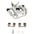 Rear Brake Disc and Pad Kit, G-Coated, Plain Surface