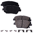 Front Brake Disc and Pad Kit, Plain Surface, FWD