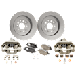 Rear Brake Disc and Pad Kit, Plain Surface