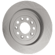Rear Brake Disc and Pad Kit, Plain Surface