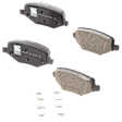 Rear Brake Disc and Pad Kit, Plain Surface