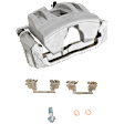 Front Brake Disc and Pad Kit, Plain Surface, RWD