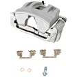Front Brake Disc and Pad Kit, Plain Surface, RWD