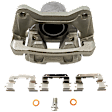 Front Brake Disc and Pad Kit, Plain Surface, FWD