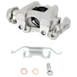 Front Brake Disc and Pad Kit, Plain Surface