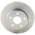Front Brake Disc and Pad Kit, G-Coated, Plain Surface