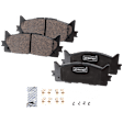 Front Brake Disc and Pad Kit, Plain Surface, FWD