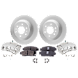 Rear Brake Disc and Pad Kit, Plain Surface