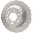 Rear Brake Disc and Pad Kit, Plain Surface