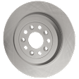 Rear Brake Disc and Pad Kit, Plain Surface
