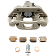Rear Brake Disc and Pad Kit, Plain Surface