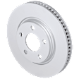 Front and Rear Brake Disc and Pad Kit, G-Coated, Plain Surface, FWD