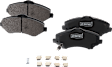 Front Brake Disc and Pad Kit, G-Coated, Plain Surface