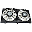 2-Piece Kit Radiator, 3.6L Engine, includes Radiator Fan