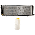 2-Piece Kit Radiator, includes Coolant Reservoir