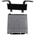 2-Piece Kit Radiator, 6.8L Engine, includes Transmission Oil Cooler
