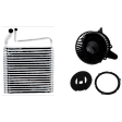 2-Piece Kit A/C Evaporator, Front, includes Blower Motor