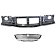2-Piece Kit Header Panel, Front Panel Reinforcement, includes Grille