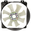 2-Piece Kit Radiator Fan Shroud, 3.0L Engine, includes Radiator Fan Blade