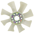 2-Piece Kit Radiator Fan Shroud, 3.0L Engine, includes Radiator Fan Blade